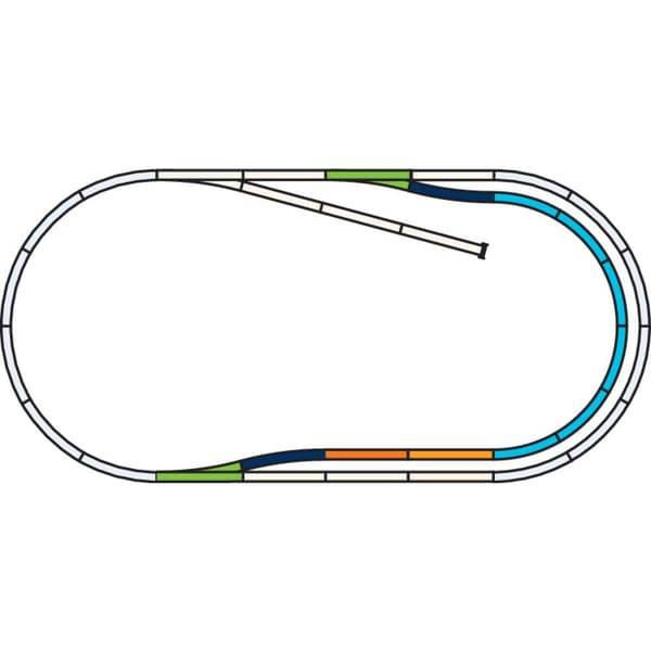 H0 Piko A-spår 55320 Förlängningsset 1 set