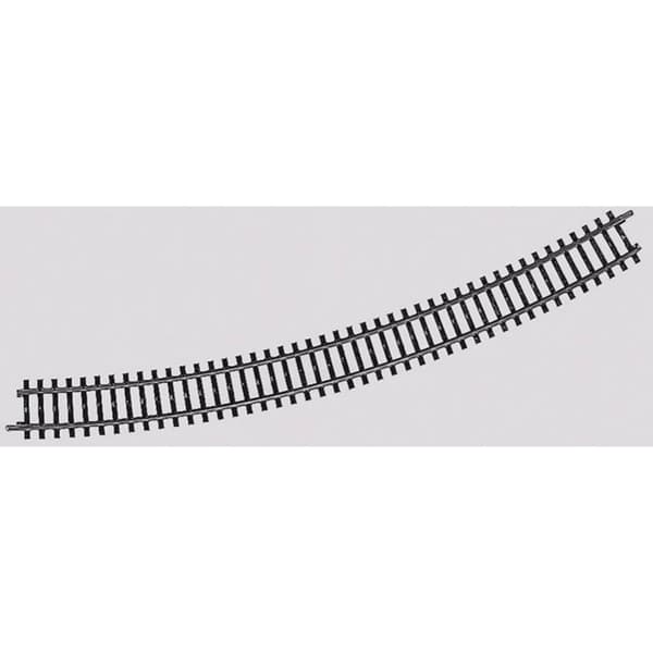 H0 Märklin K-spår (utan ballast) 2251 kurvspår 10 st Svart