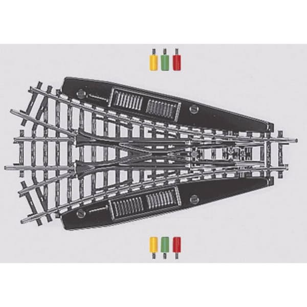 N/A Märklin 2270 H0 Med 2 elektromagnetiska enheter och 2 extra spakar 1 st Svart