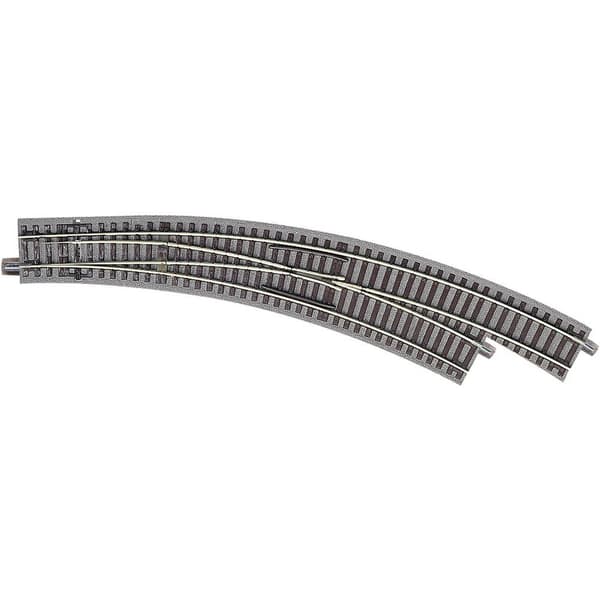 H0 Roco geoLINE (med ballast) 61155 Bågväxel, höger 1 st