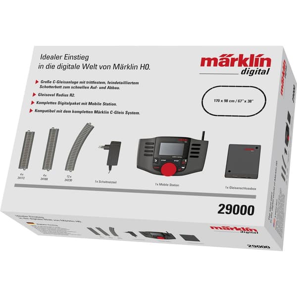 Märklin 29000 H0 Start-set - digital programguide Svart