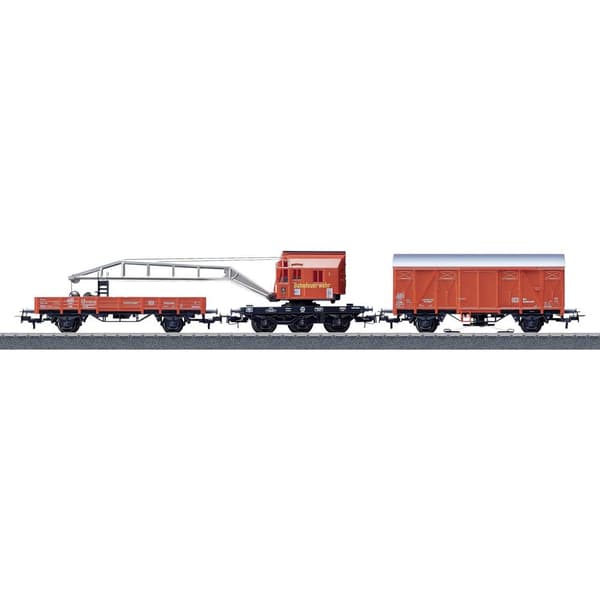 Märklin Start up 44752 H0 brandstation Bergekran Set DB Emergency Technology