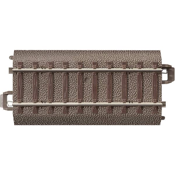H0 Trix C-spår 62077 Rakt spår 77.5 mm 10 st Brun