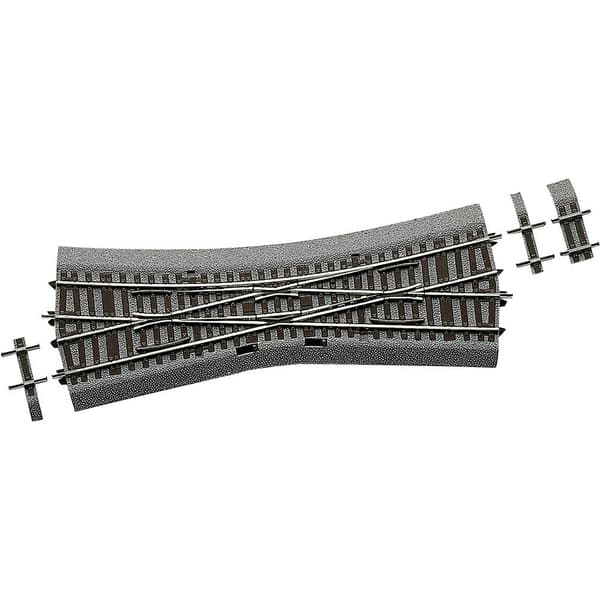 H0 RocoLine (med ballast) 42546 Korsningsväxel, enfas 230 mm 1 st