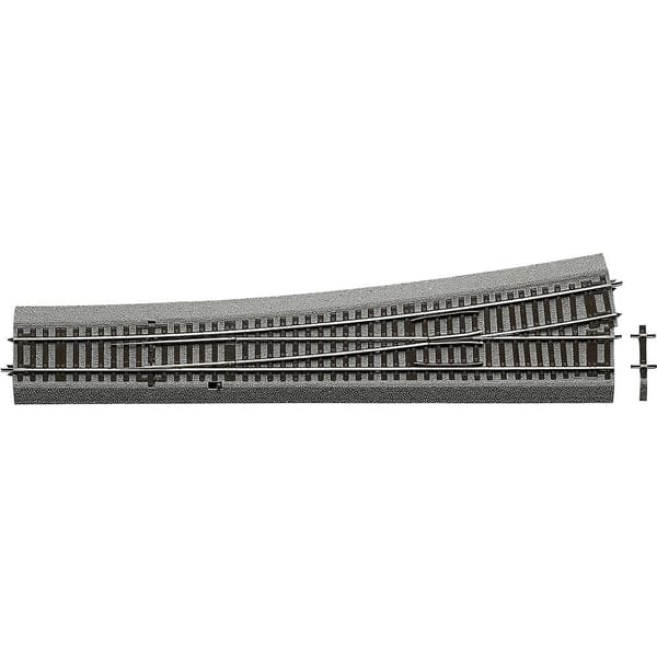 H0 RocoLine (med ballast) 42580 växel, vänster 345 mm 1 st
