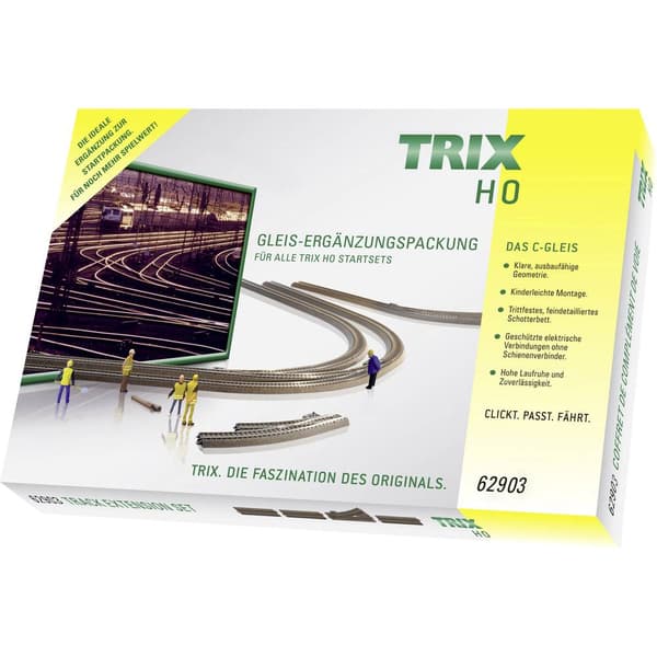 H0 Trix C-spår T62903 Förlängningsset 1 st Multifärg