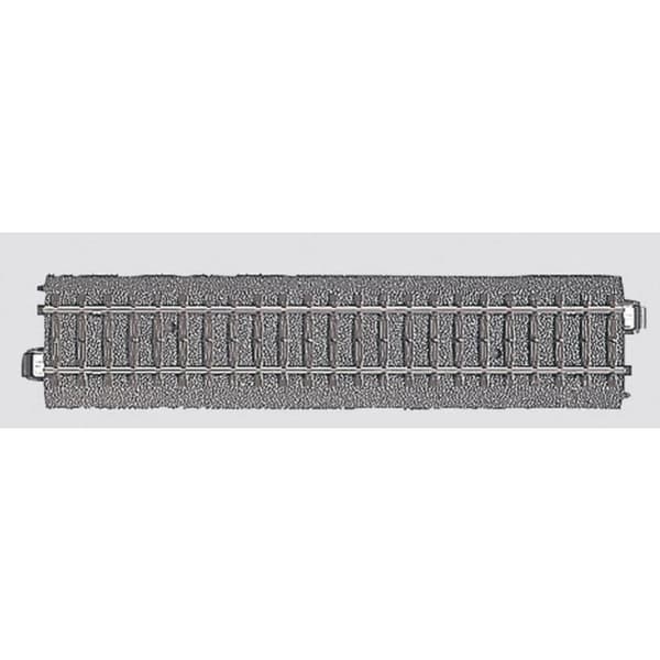 H0 Märklin C-spår (med ballast) 24172 Rakt spår 171.7 mm
