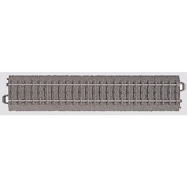 H0 Märklin C-spår (med ballast) 24188 Rakt spår 188.3 mm