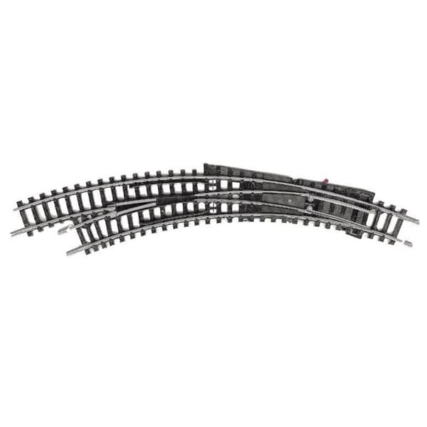 T14956 N Minitrix spår Bågväxel, vänster 42 ° 194.6 mm, 228.2 mm
