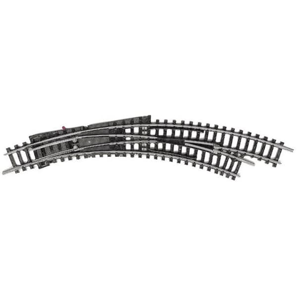 T14957 N Minitrix spår Bågväxel, höger 42 ° 194.6 mm, 228.2 mm