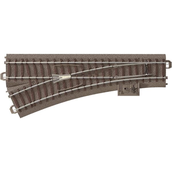 H0 Trix C-spår 62611 växel, vänster 188.3 mm 1 st Brun