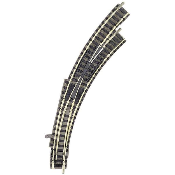 Fleischmann 9175 N Curved turnout, right