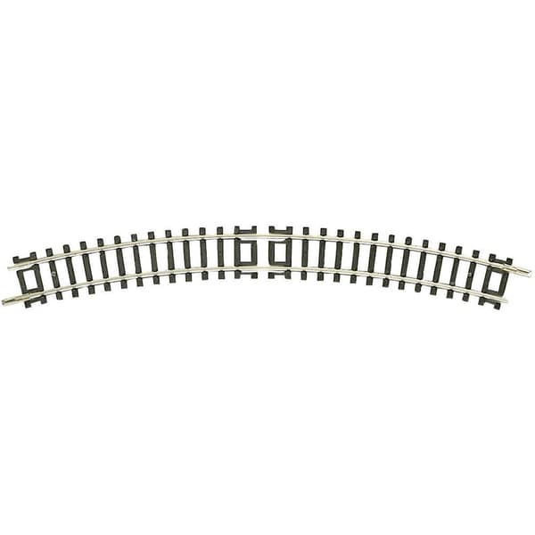 22224 N Fleischmann spår (utan ballast) kurvspår 30 ° 295.4 mm Svart, Silver
