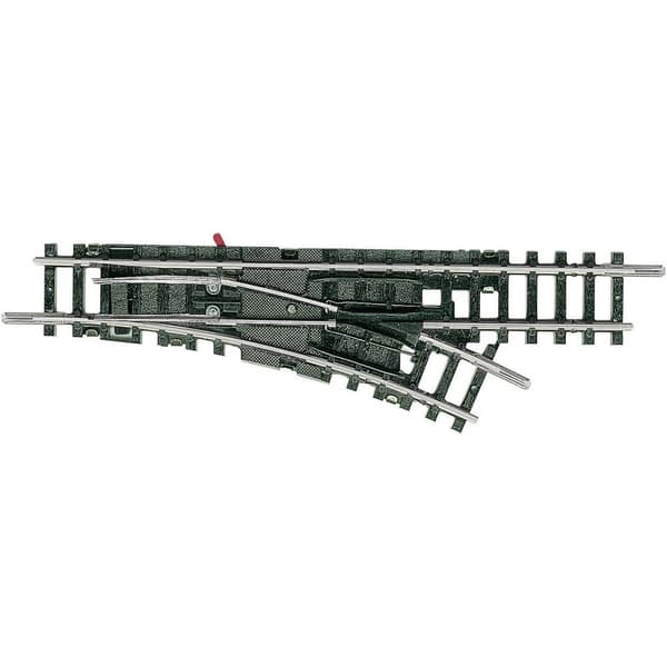 T14953 N Minitrix spår växel, höger 24 ° 194.6 mm