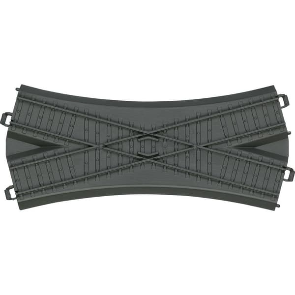 Märklin World 23303 H0 plastspår korsning Svart