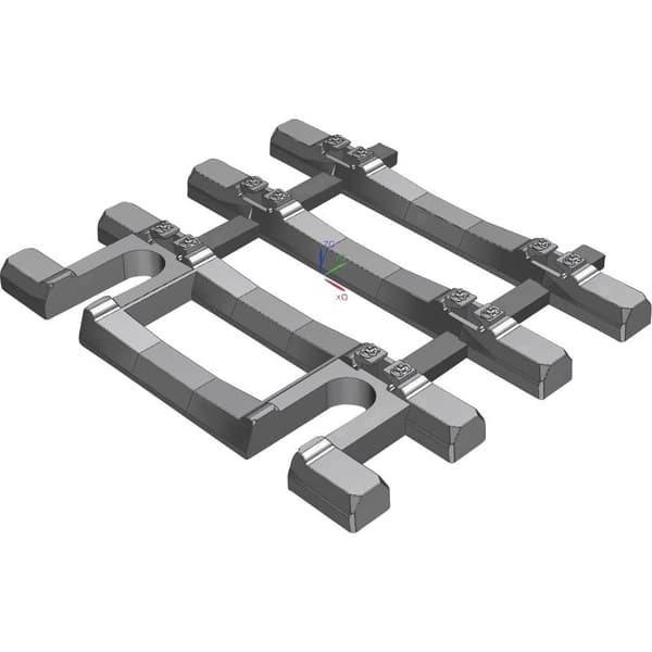 H0 Piko A-spår 55151 Sliprar 31 mm 12 st