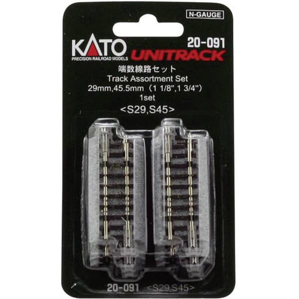 7078015 N Kato Unitrack Avspårsdel 45 mm