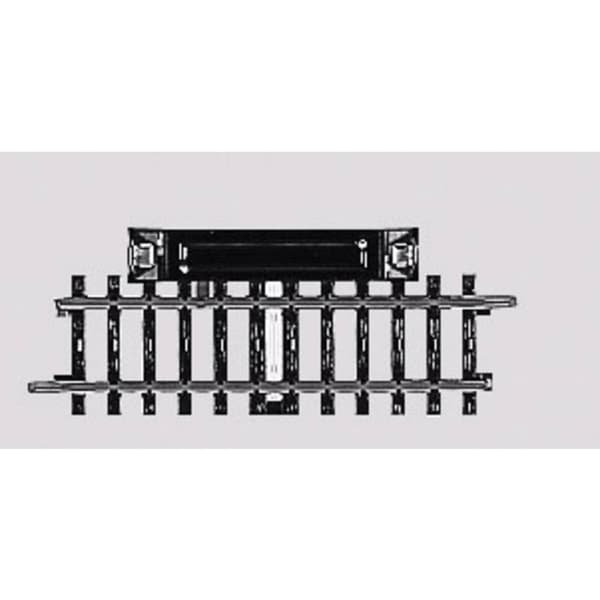 H0 Märklin K-spår (utan ballast) 2299 Omkopplingsspår, rakt 90 mm 1 st Svart