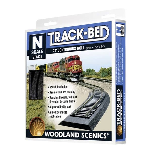 Woodland Scenics WST1475 N Spårballast (L x B x H) 7300 x 32 x 3 mm