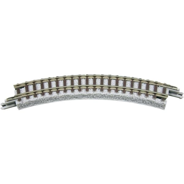 7297010 Z Rokuhan spår (med ballast) kurvspår 45 ° 95 mm 4 st