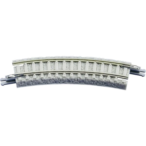 7297019 Z Rokuhan spår (med ballast) kurvspår 26 ° 127 mm 2 st