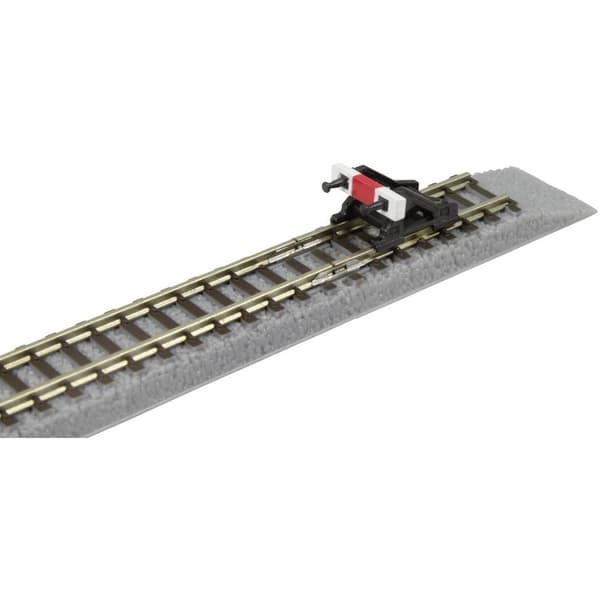 7297029 Z Rokuhan spår (med ballast) Stoppbock 42 mm 2 st