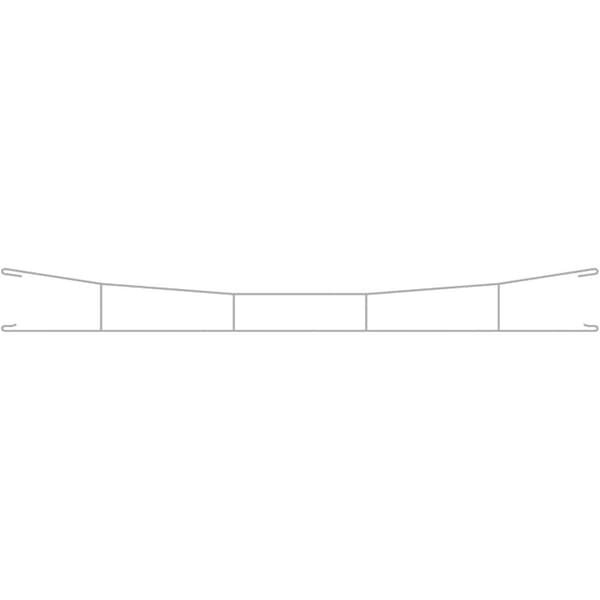 H0 Viessmann 4133 Kontaktledning H0 Märklin K-spår (utan ballast) 142.0 mm 5 st