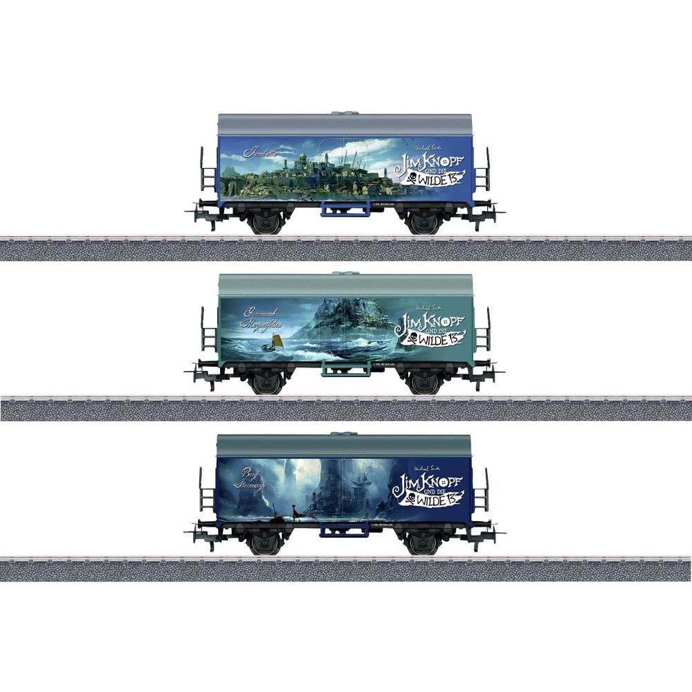 Täckt godsvagn H0 Märklin 44821 AC 1 st