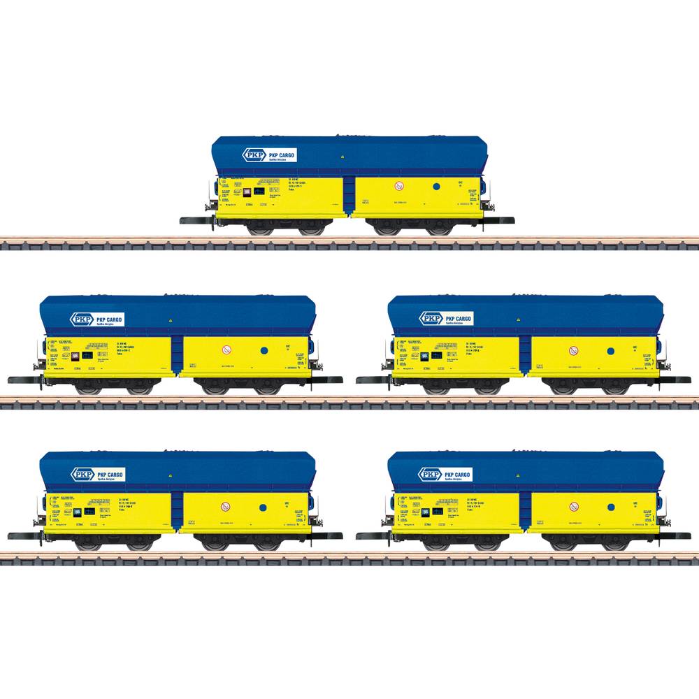 Märklin 086311 Godsvagn Falns koltrafik för PKP, 5-pack
