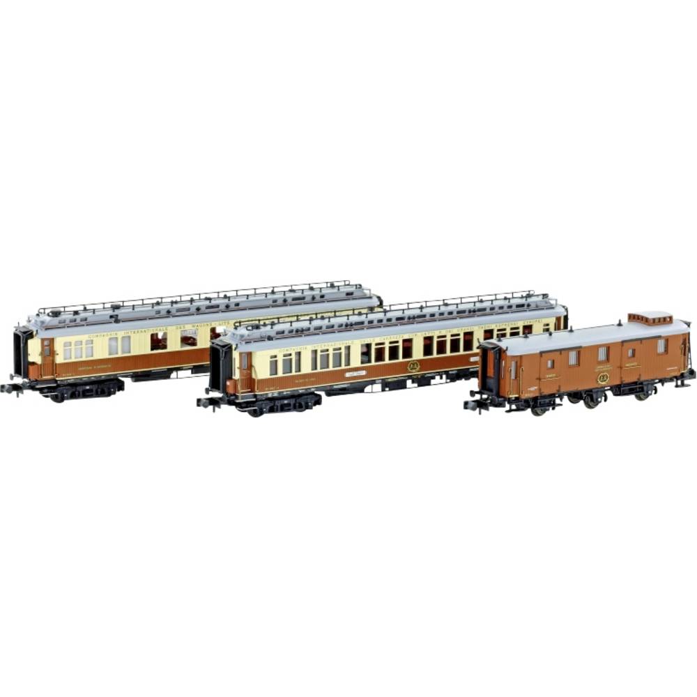 Hobbytrain H22103 N 3-delars CiWL Set 2 Simplon-Express, Méditerranée Express Set