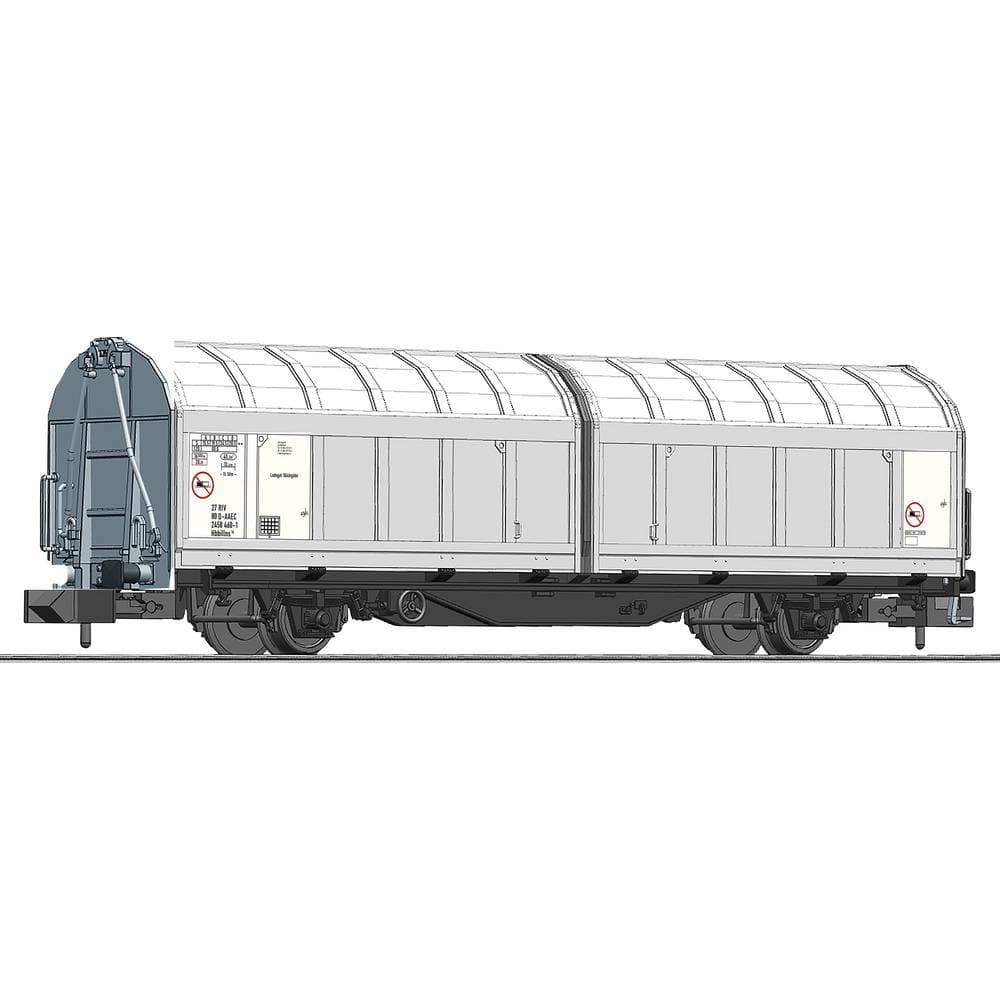 Fleischmann 826250 N godsvagn med skjutbara väggar från AAE