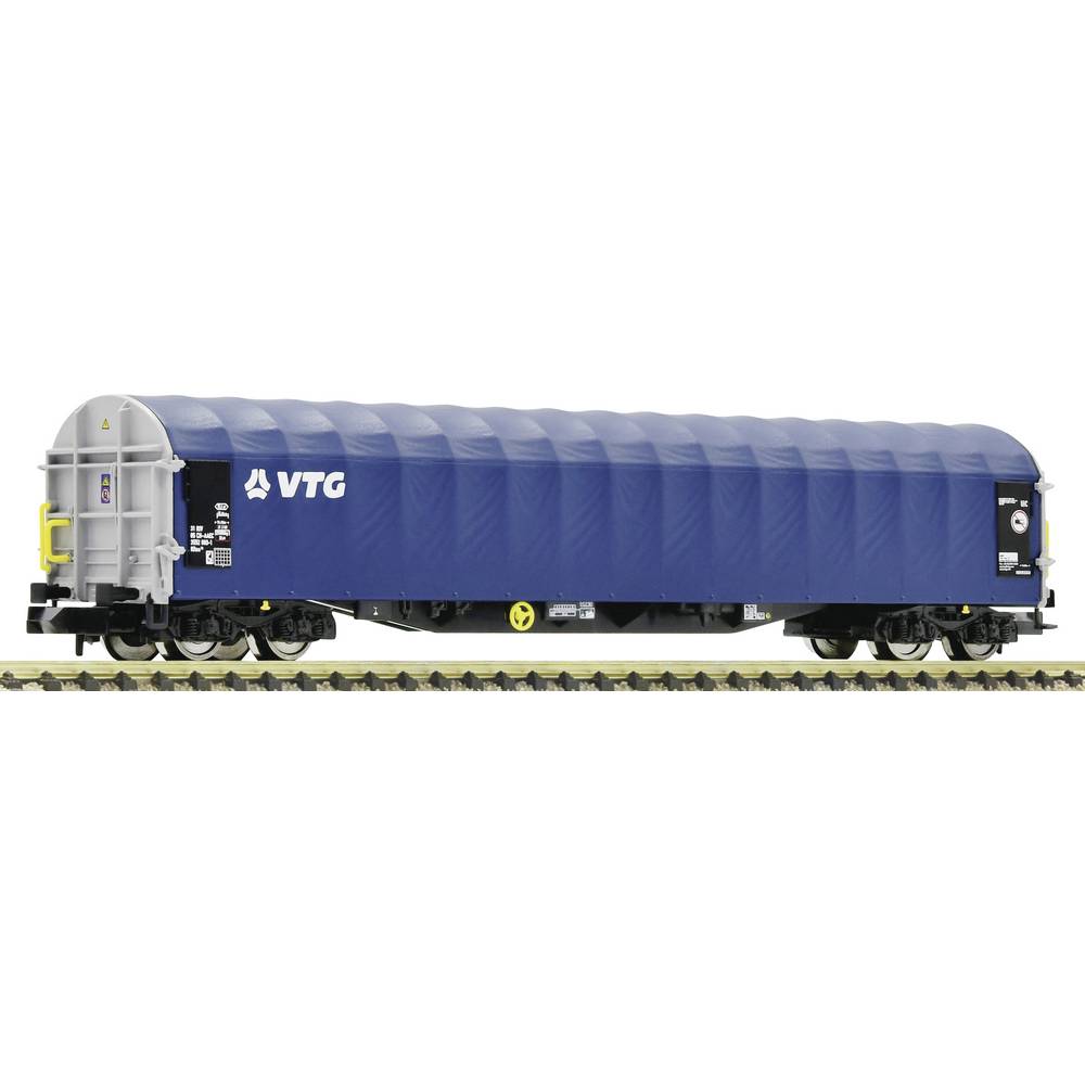 Fleischmann 837712 N godsvagn med skjutbar presenning, VTG