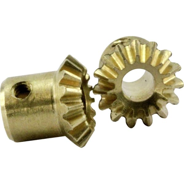 Mässing Mikro-kugghjul set Sol Expert Z15K5 2 st