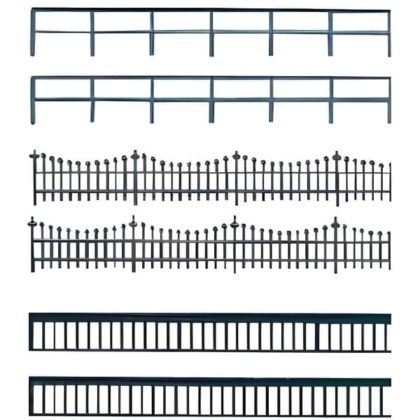 Staket och balustrad H0/TT