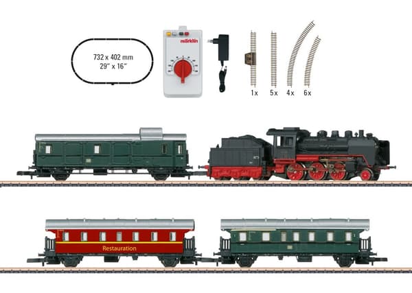 Märklin Startsett - Damplokomotiv Class 24
