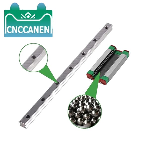 Lineær skinne glide, miniature, MGN lineær guide MGN9H