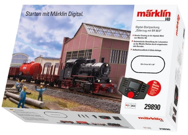Märklin Digitalt Startsæt BR80 Godstog