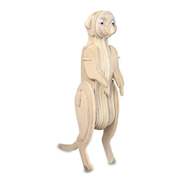 Trämodell Meerkat QUAY Byggsats i trä