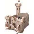 Miniatyrbild 1 av 4: FSC-träbyggsats - QUAY - Riddarens slott - H20cm x L17cm x P25cm - För barn