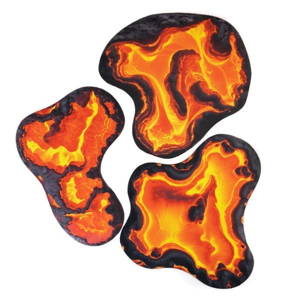 Spelmatta - T121 - Lavaseen Kit Terräng i Gummi 2D 20 cm x 25 cm