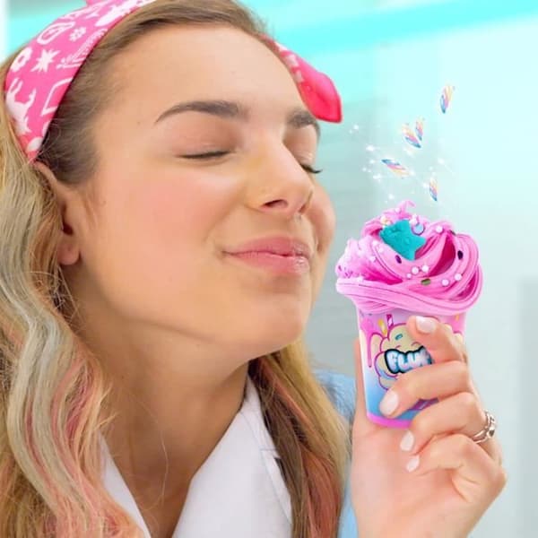 SO SLIME DIY DIY fluffig slemkit - SSC 101 - Set med 3