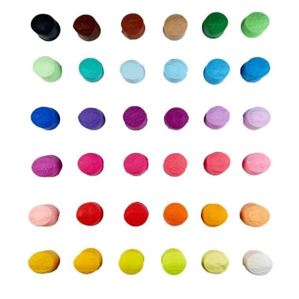 Play-Doh Set med 36 84g burkar modellera, flera färger, 24 månader och äldre