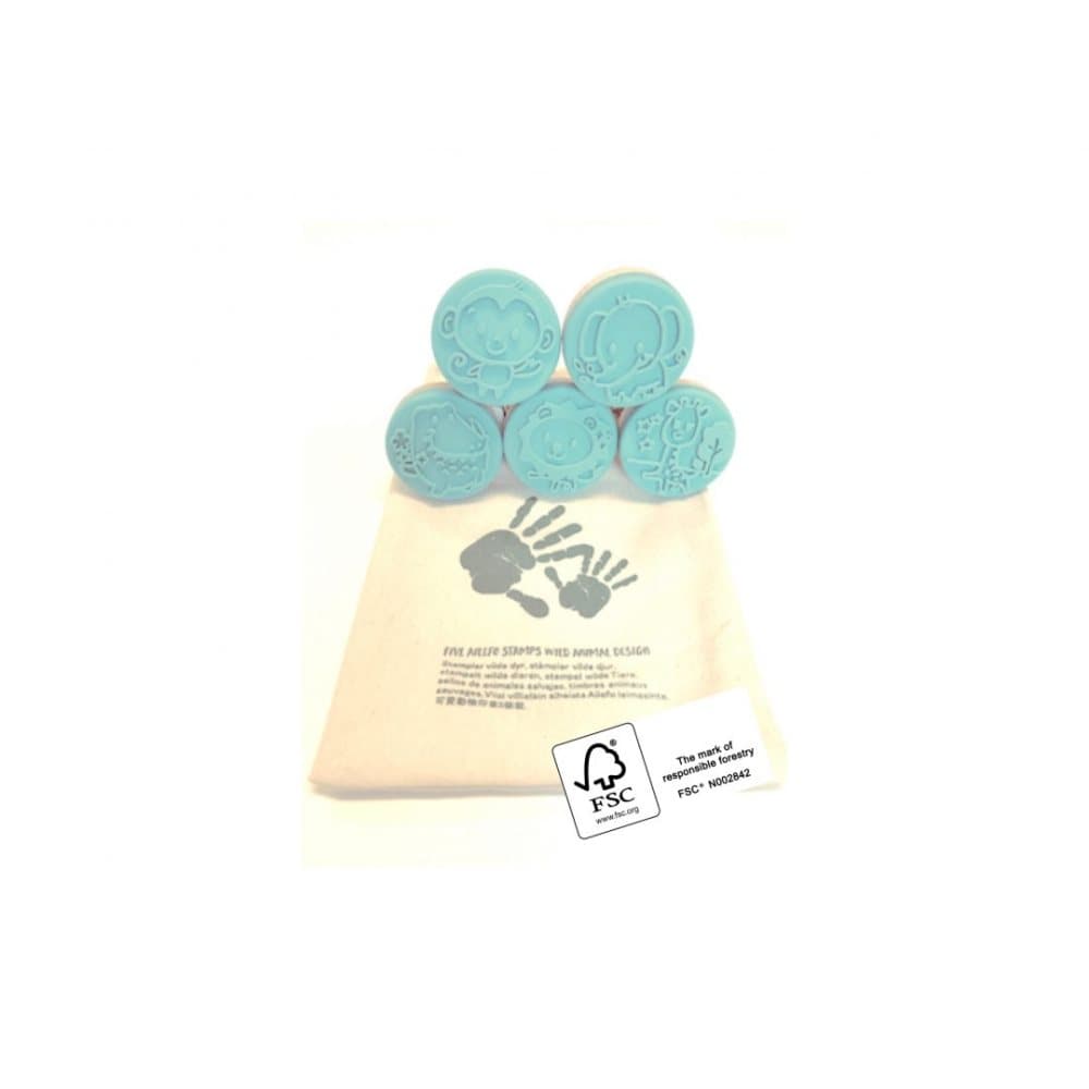 Stämplar till Lera, Wildelife - Ailefo