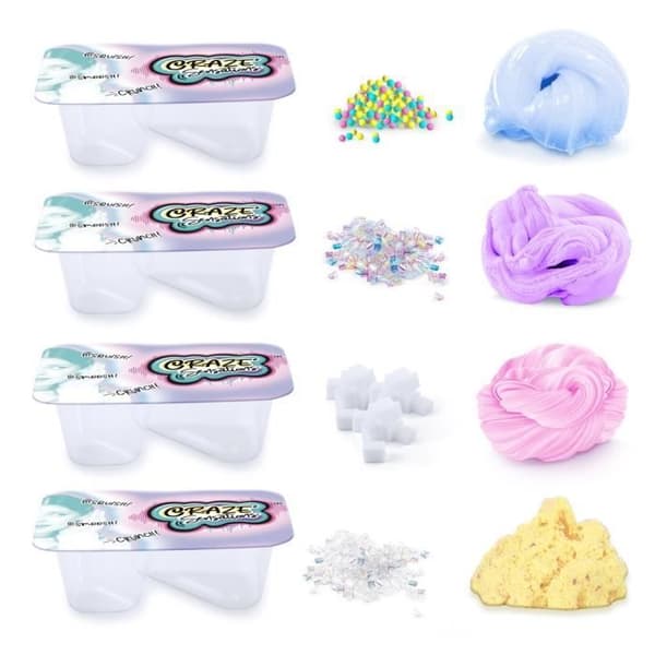 CRAZE Sensations ASMR-kit med 4 tillfredsställande texturer