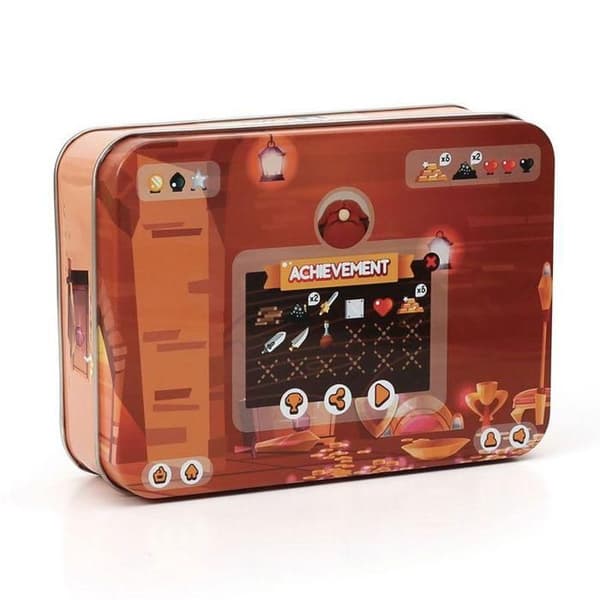 Coffret med polymerlera - Samlarburk i metall - Nisse