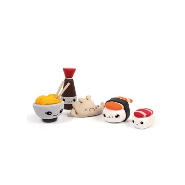 Coffret för polymerlera - Min kawaii sushiväska