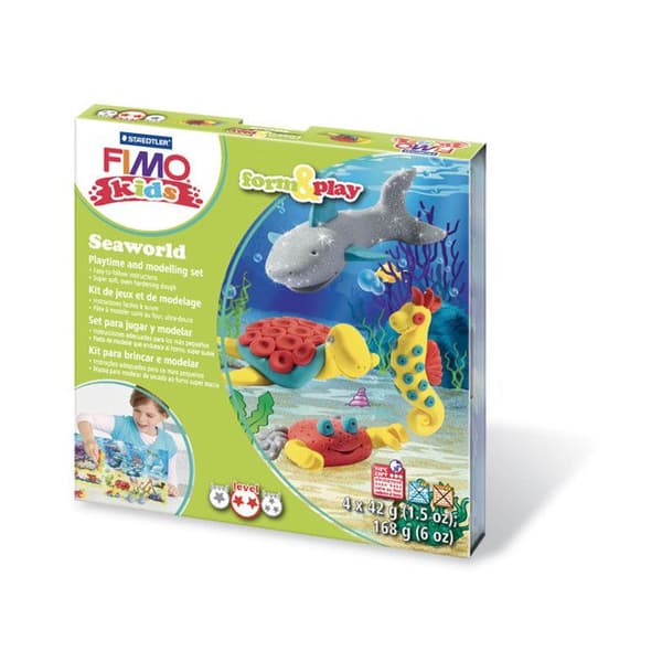 Kit Pâte Fimo Kids Marinvärlden 8034.14