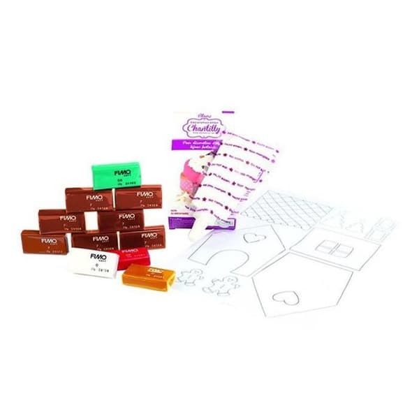 Coffret för polymerlera - Mitt pepparkakshus