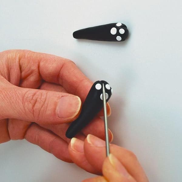 Coffret för modellering av polymerlera för barn - Tao Panda 6,5 cm