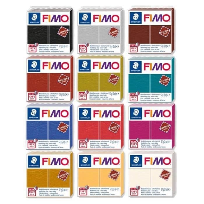 12 polymerleror med lädereffekt